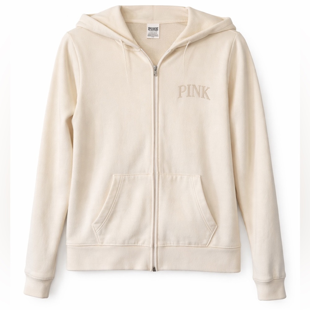 Victoria's Secret hoodie cream ivory PS